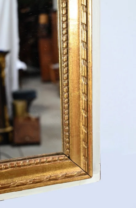 LOUIS XVI STYLE TRUMEAU MIRROR