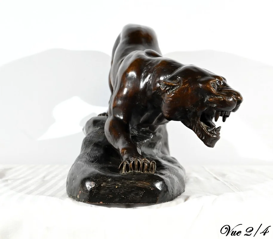 EARTHENWARE SCULPTURE signed by Thomas CARTIER