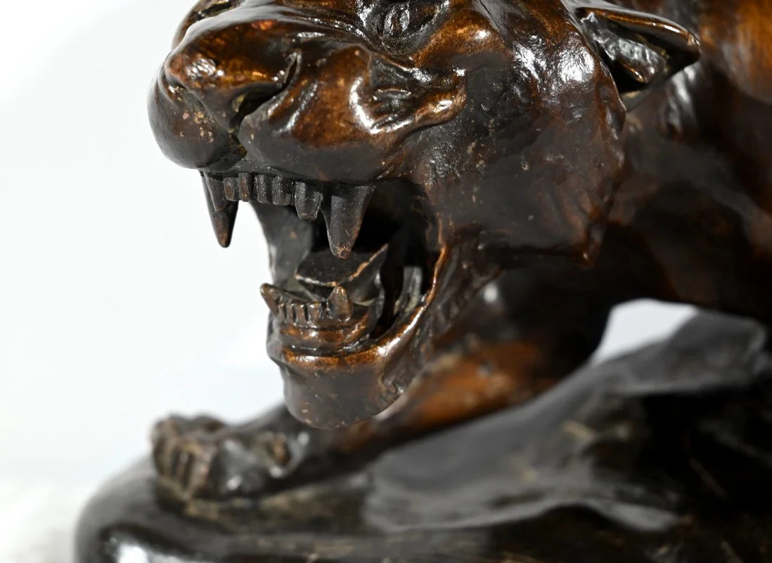 EARTHENWARE SCULPTURE signed by Thomas CARTIER