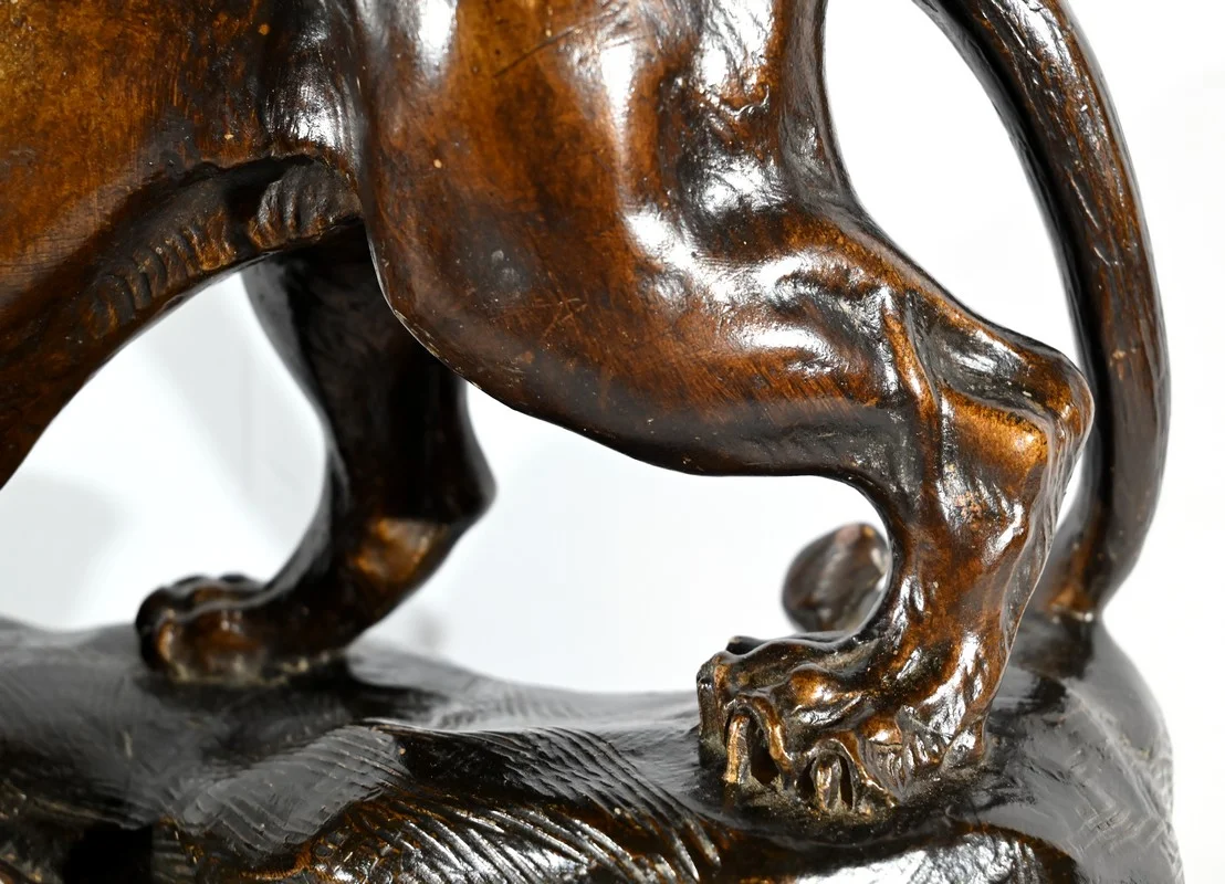 EARTHENWARE SCULPTURE signed by Thomas CARTIER