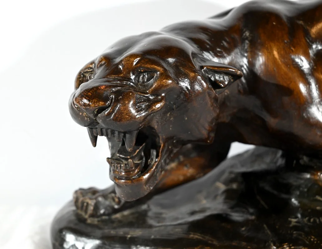 EARTHENWARE SCULPTURE signed by Thomas CARTIER