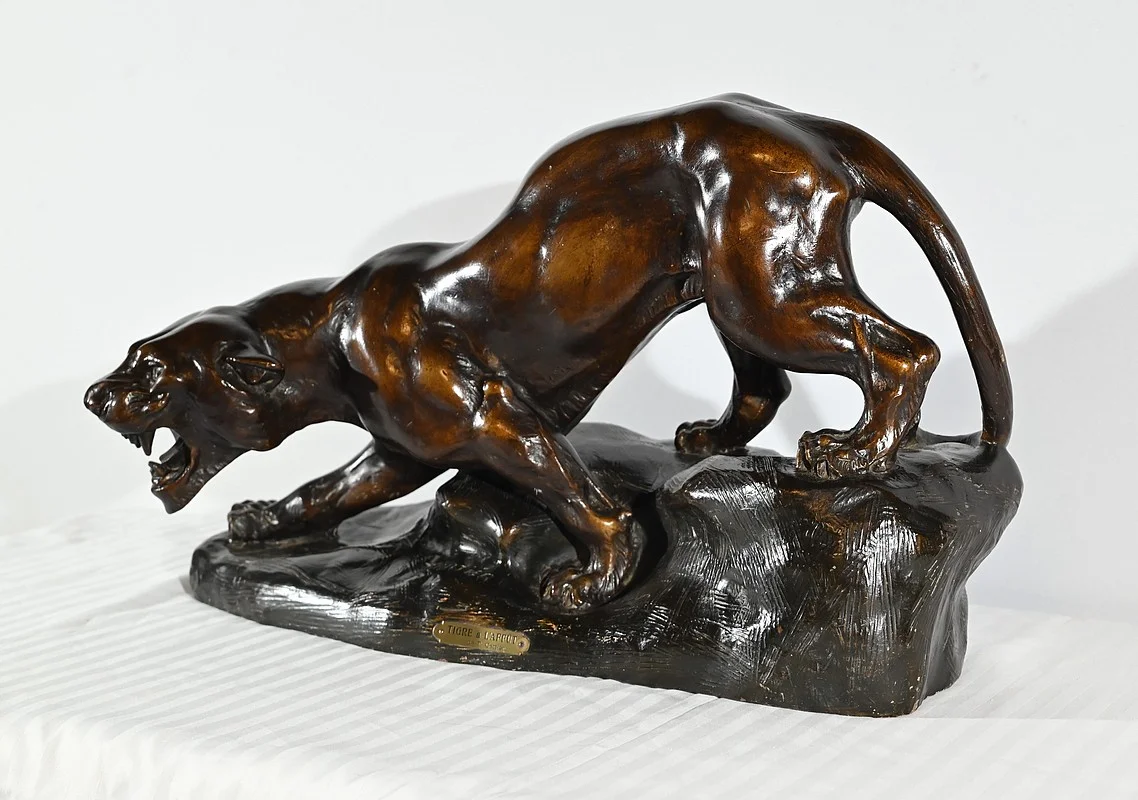 EARTHENWARE SCULPTURE signed by Thomas CARTIER