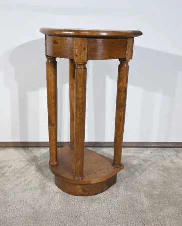 Sellette forme Console en  Noyer - Fin XIXe