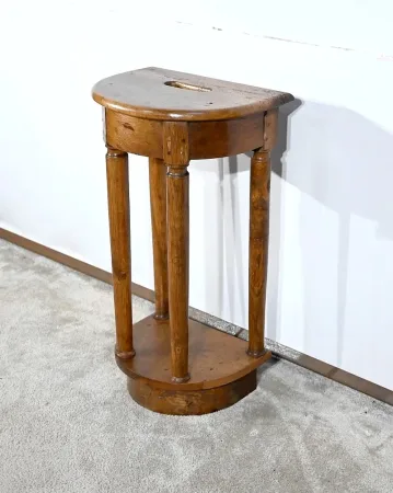 Sellette forme Console en  Noyer - Fin XIXe