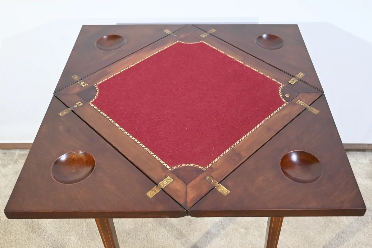 SWIVEL CARD TABLE