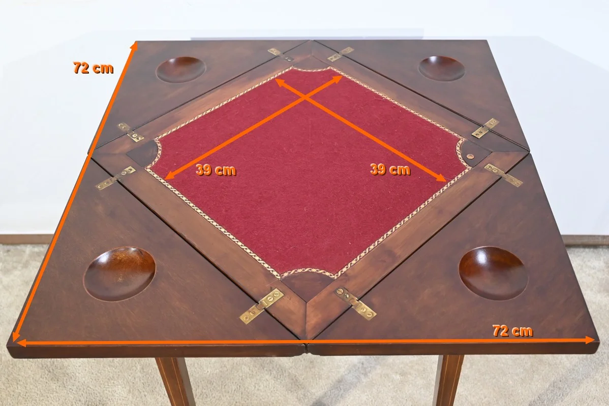 SWIVEL CARD TABLE