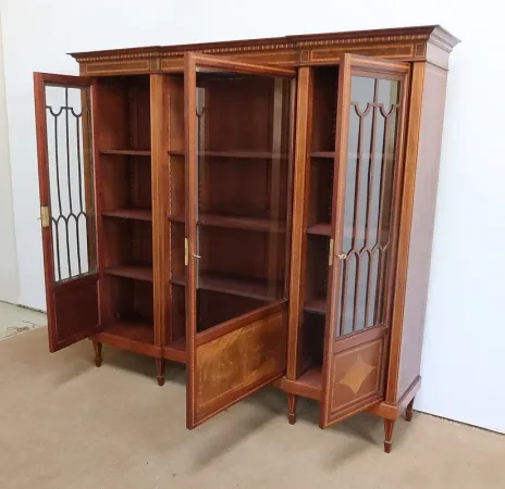 Bibliothèque en Acajou, goût Directoire – Début XXe