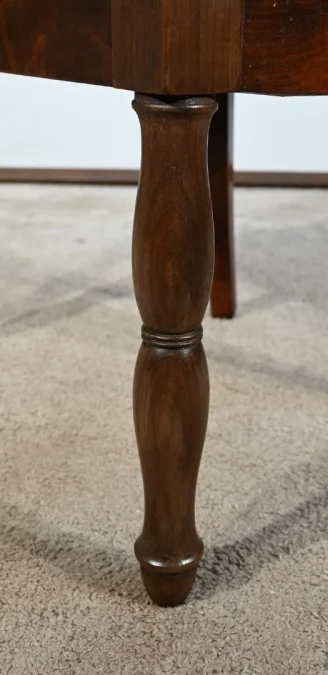 Suite de 4 Chaises Gondole en Acajou de Cuba, époque Restauration – Début XIXe