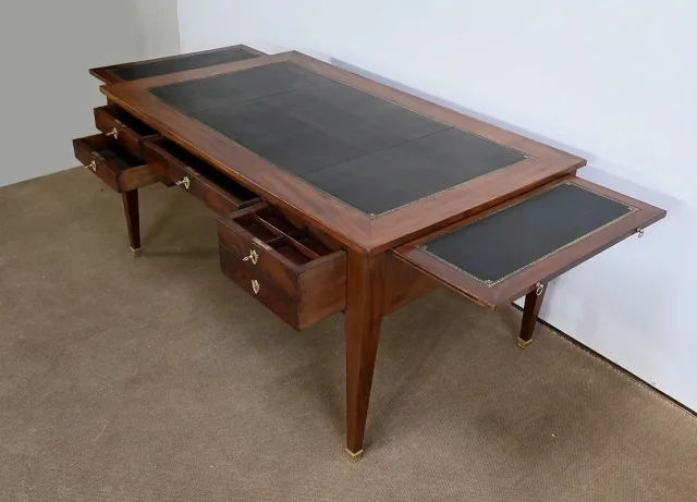 Important Bureau en Acajou, époque Directoire - Début XIXe