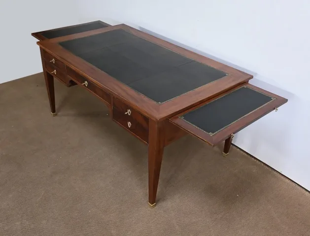 Important Bureau en Acajou, époque Directoire - Début XIXe