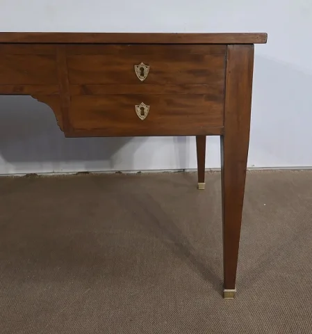 Important Bureau en Acajou, époque Directoire - Début XIXe