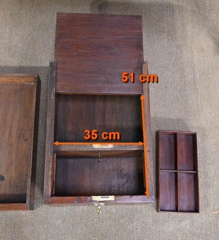 Important Bureau en Acajou, époque Directoire - Début XIXe