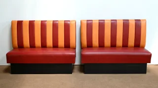PAIR OF BISTRO SEATS