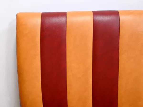 Paire de Banquette de Bistrot en Simili Cuir – 1970
