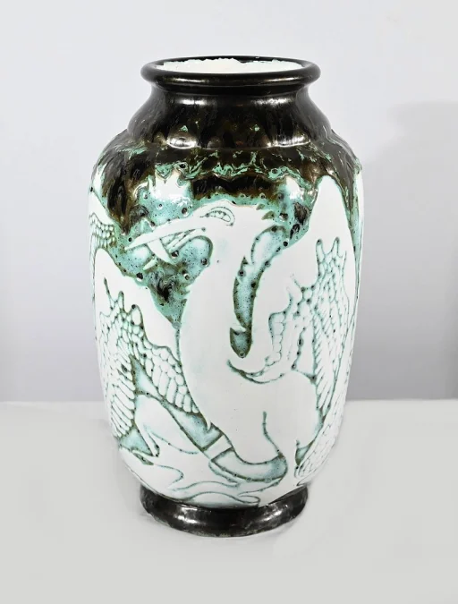 VASE signiert L.. ALAURENT