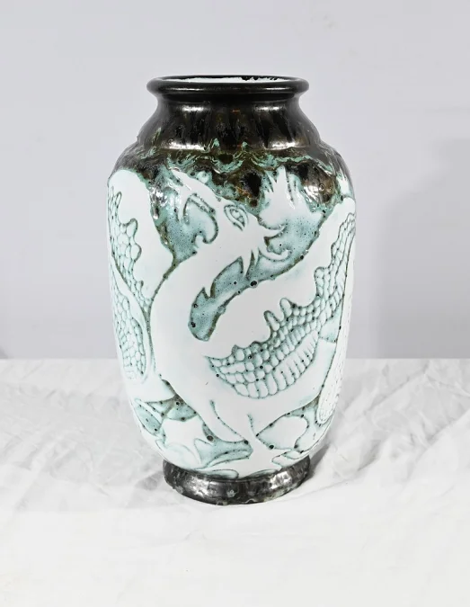 VASE signiert L.. ALAURENT