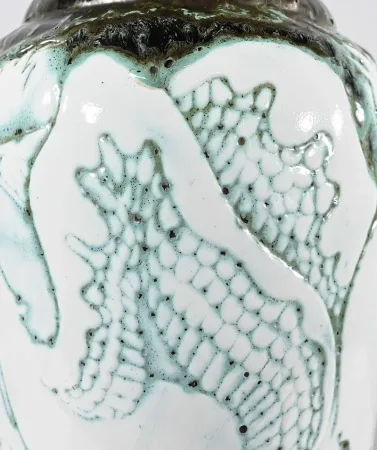 Vase « Les Pélicans », signé L. Alaurent – 1950
