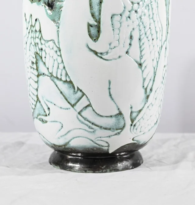 VASE signiert L.. ALAURENT
