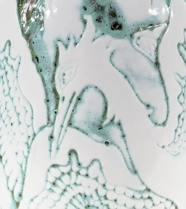 VASE signiert L.. ALAURENT