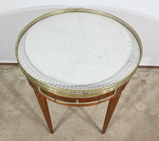 Table Bouillotte en Acajou, style Louis XVI – Milieu XIXe