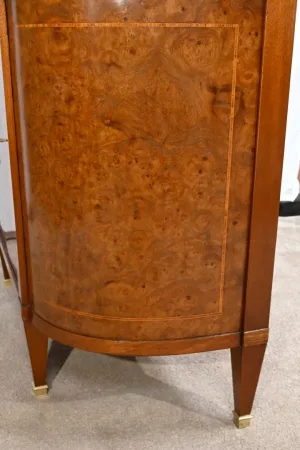 Buffet en Loupe de Thuya et Acajou, style Louis XVI – 2ème partie XIXe