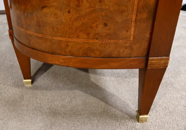 Buffet en Loupe de Thuya et Acajou, style Louis XVI – 2ème partie XIXe