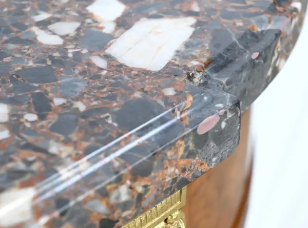 Buffet en Loupe de Thuya et Acajou, style Louis XVI – 2ème partie XIXe