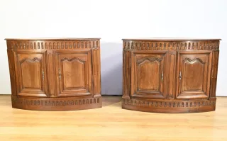 PAAR GROßE ECKSCHRÄNKE