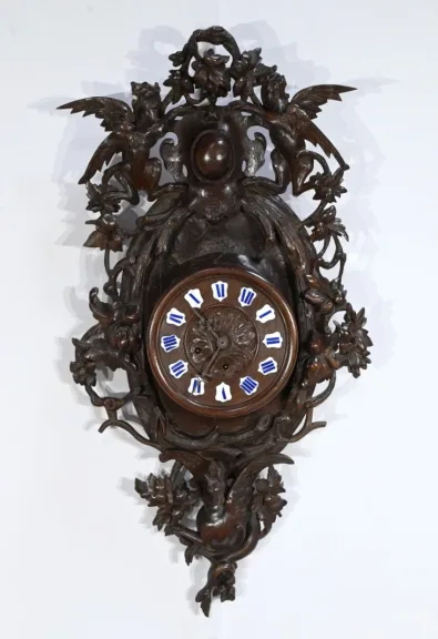 Importante Horloge en Chêne, style Renaissance – Début XXe