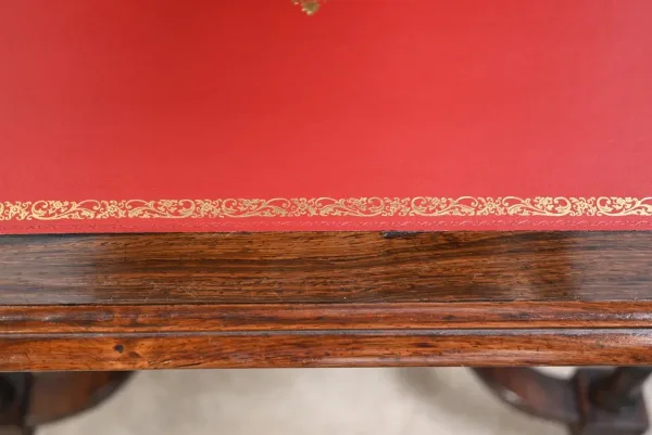Petit Bureau Vitrine en Palissandre, époque Napoléon III - Milieu XIXe