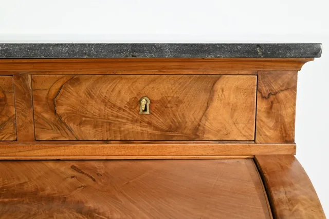 Important Bureau Cylindre de Propriété en Noyer, époque Directoire – Début XIXe
