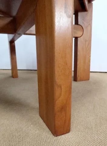 AUSZIEHBARER ULME-TISCH