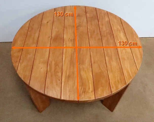 AUSZIEHBARER ULME-TISCH