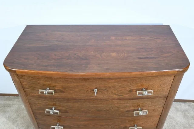 ART DECO PERIOD  CHEST OF DRAWERS