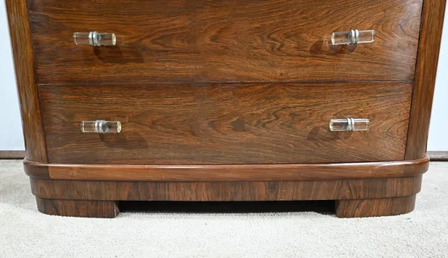 ART DECO PERIOD  CHEST OF DRAWERS