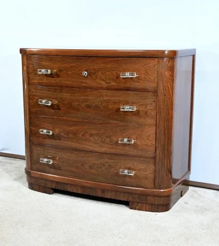 ART DECO PERIOD  CHEST OF DRAWERS
