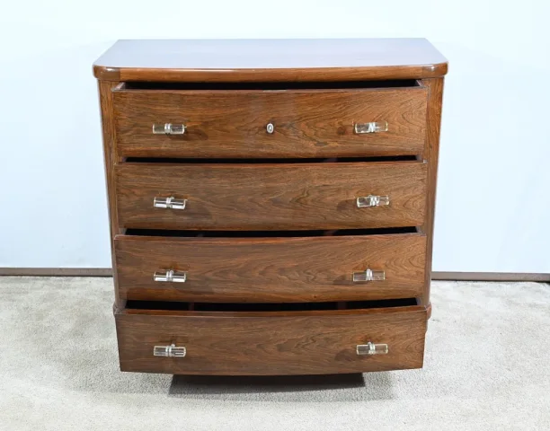 ART DECO PERIOD  CHEST OF DRAWERS