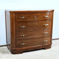 ART DECO PERIOD  CHEST OF DRAWERS