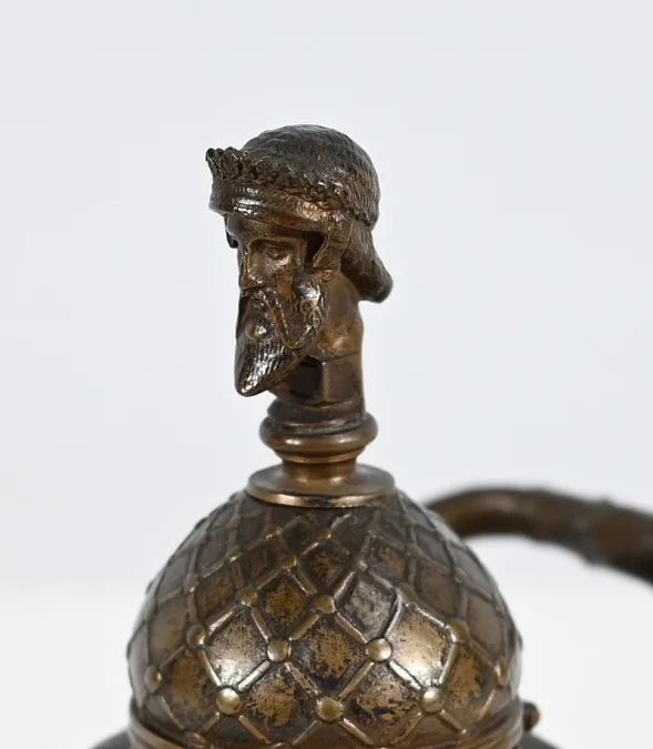 Encrier à l'Étrusque en Bronze par F. Barbedienne - 2ème partie XIXe