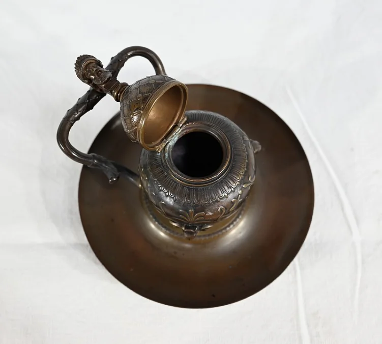 Encrier à l'Étrusque en Bronze par F. Barbedienne - 2ème partie XIXe