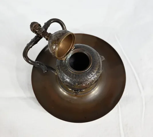 Encrier à l'Étrusque en Bronze par F. Barbedienne - 2ème partie XIXe