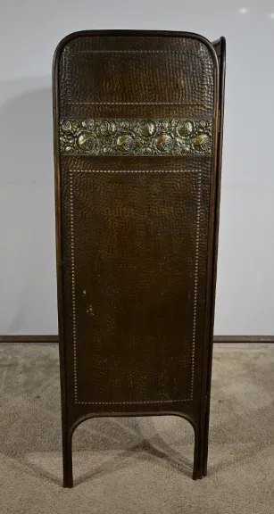 Paravent en Laiton vieilli, Art Nouveau – 1900