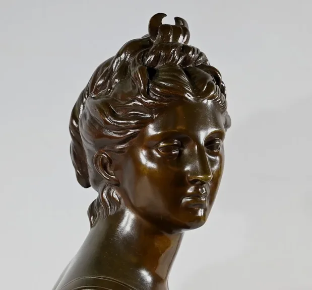 BRONZESTATUETTE nach HOUDON