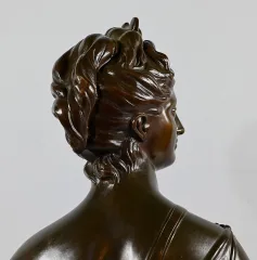 BRONZEN BEELDJE naar HOUDON