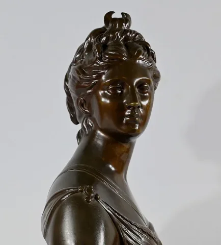 ESTATUILLA DE BRONCE según HOUDON