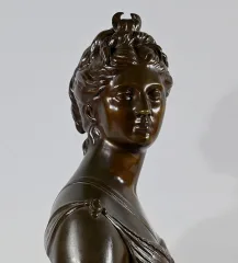 BRONZEN BEELDJE naar HOUDON