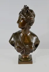 BRONZEN BEELDJE naar HOUDON