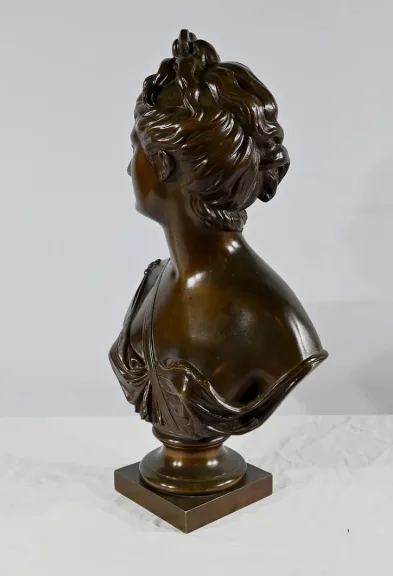 BRONZESTATUETTE nach HOUDON