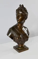 BRONZEN BEELDJE naar HOUDON
