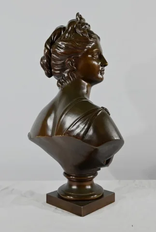 ESTATUILLA DE BRONCE según HOUDON